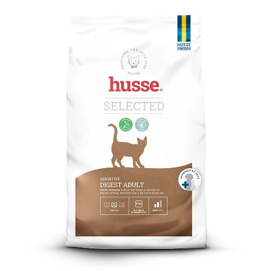 Husse Sensitive Digest Adult Katzenfutter neue Verpackung